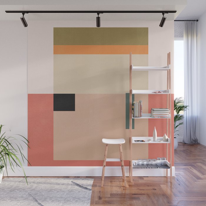 Minimal Geometric 154 Wall Mural Gallery Image 1