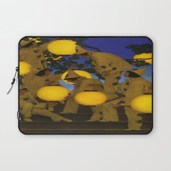 Maxfield Parrish - The Lantern Bearers , 1908 Laptop Sleeve Gallery Image 1