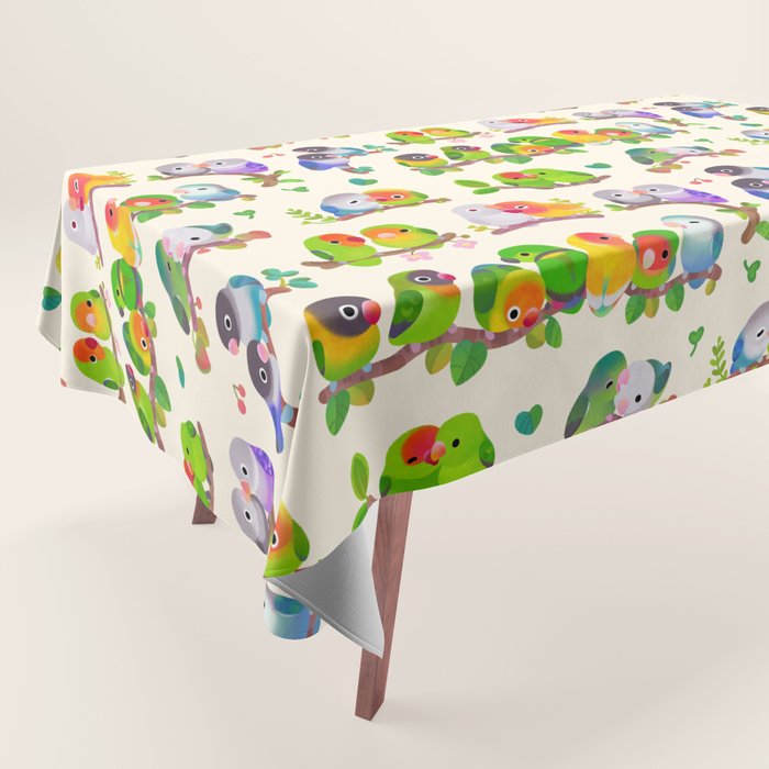 Lovebird Tablecloth Gallery Image 1