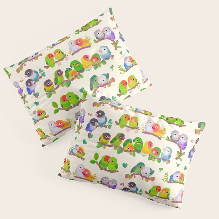 Lovebird Pillow Sham Gallery Image 3