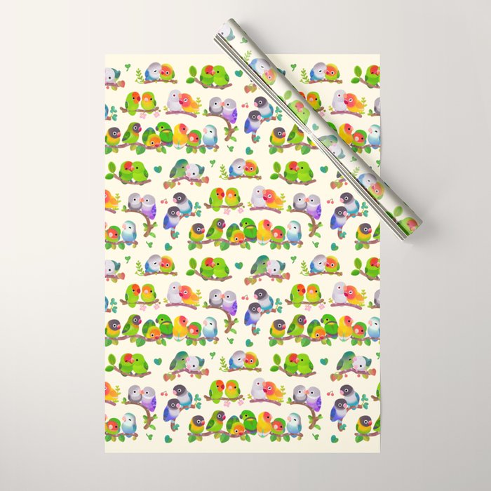 Lovebird Wrapping Paper Gallery Image 1