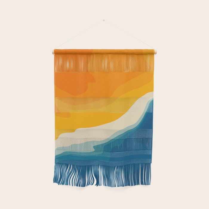 Seascape aerial view Wall Hanging Gallery Image 1
