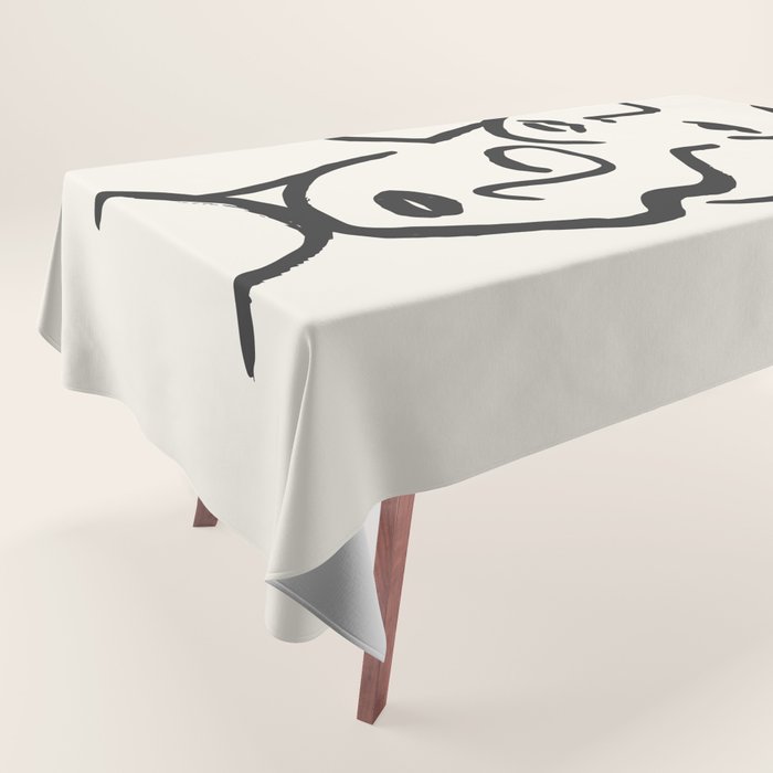 Faces Tablecloth Gallery Image 1