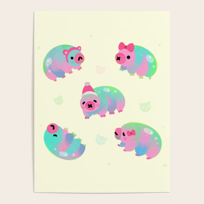 Water Bear(Tardigrades) Poster Gallery Image 1