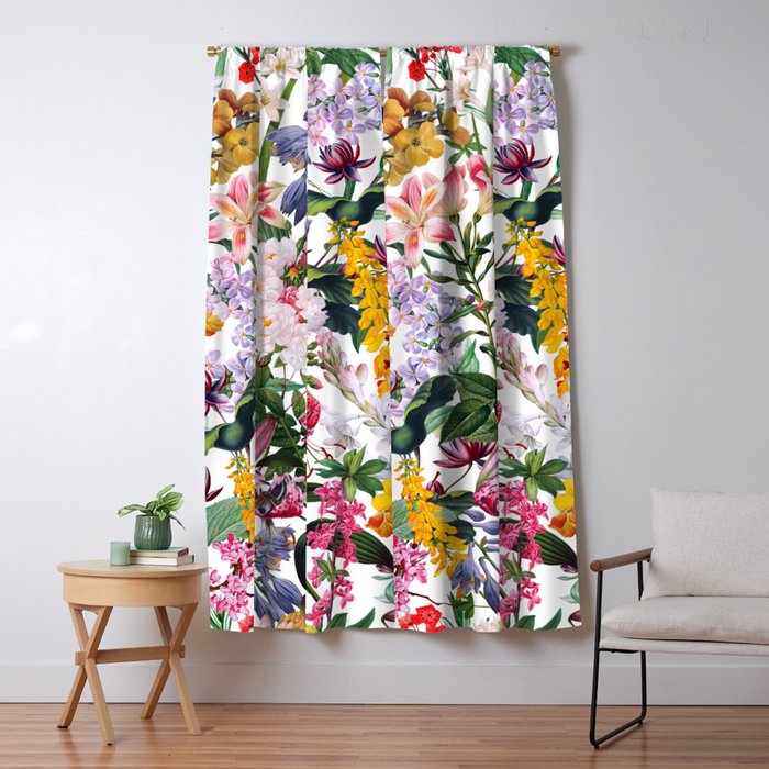 Vintage Garden X Window Curtain Gallery Image 1