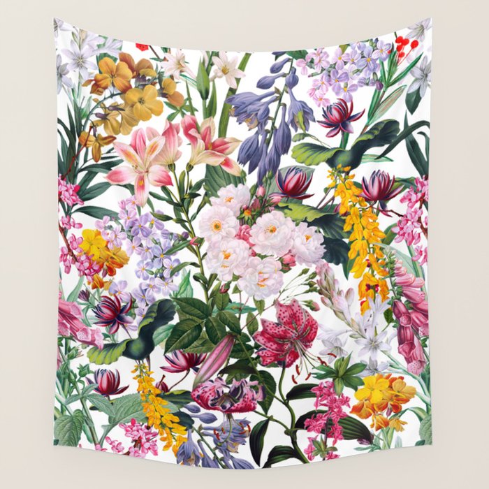 Vintage Garden X Wall Tapestry Gallery Image 4