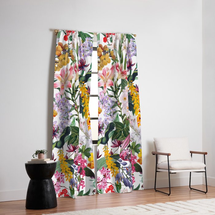 Vintage Garden X Window Curtain Gallery Image 2