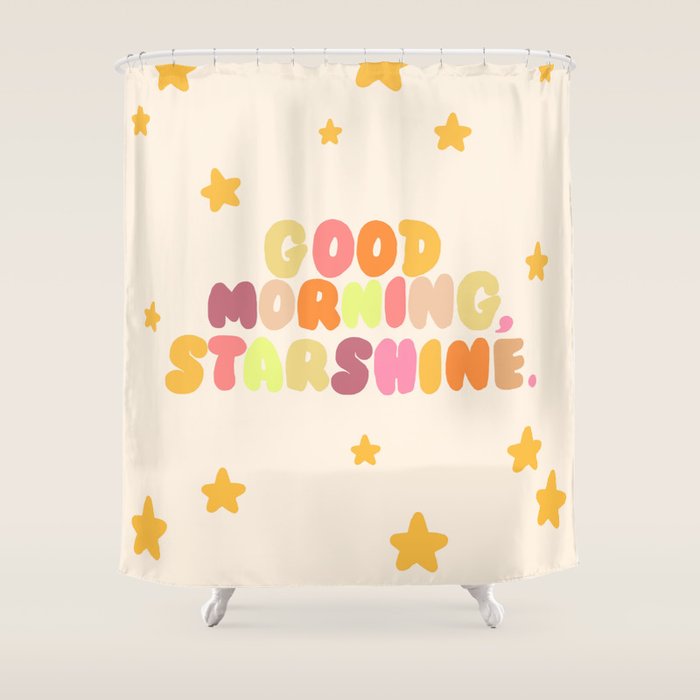 Good Morning, Starshine Shower Curtain Gallery Image 1