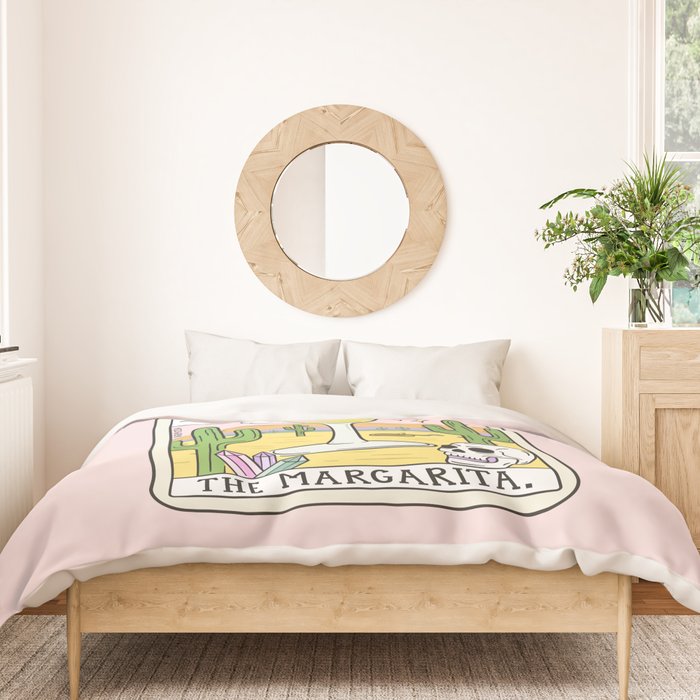 Margarita Reading (Updated) Duvet Cover Gallery Image 3