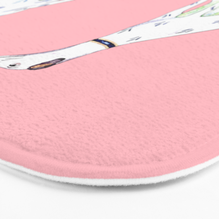 STAFFORDSHIRE GREYHOUND TWINS Bath Mat Gallery Image 3