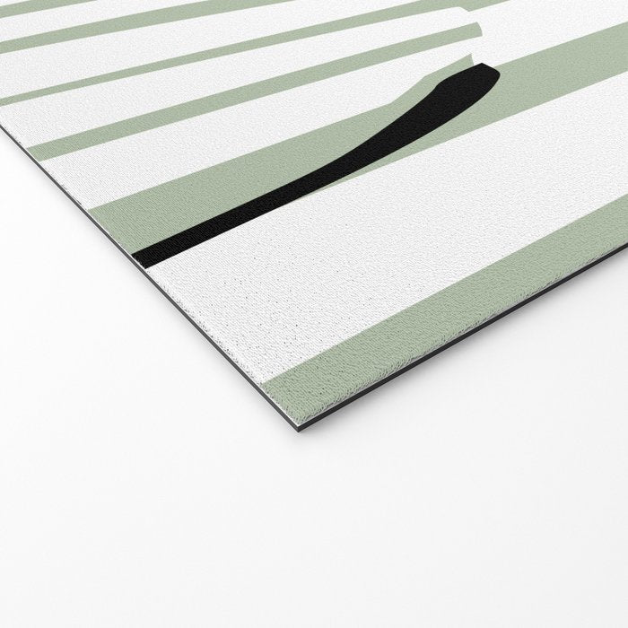 Cool zebra Welcome Mat Gallery Image 2