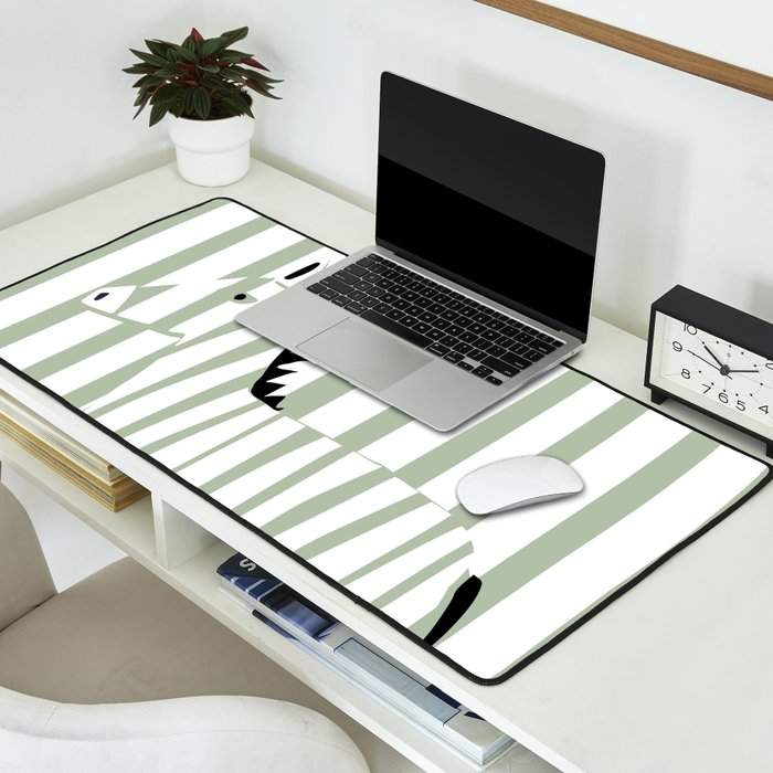 Cool zebra Desk Mat Gallery Image 2