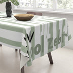 Cool zebra Tablecloth Gallery Image 3