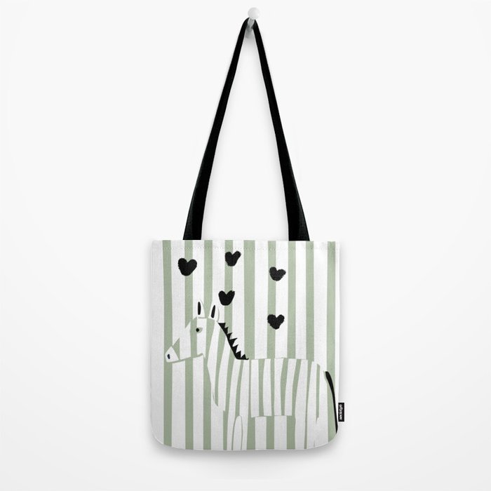 Cool zebra Tote Bag Gallery Image 2