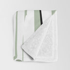 Cool zebra Throw Blanket Gallery Image 3