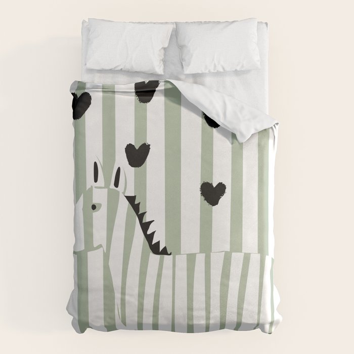 Cool zebra Duvet Cover Gallery Image 6