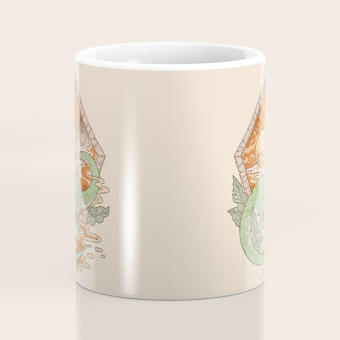 Aeon Archway: Apatosaurus | Dinosaur Science Fiction Art Coffee Mug Gallery Image 4