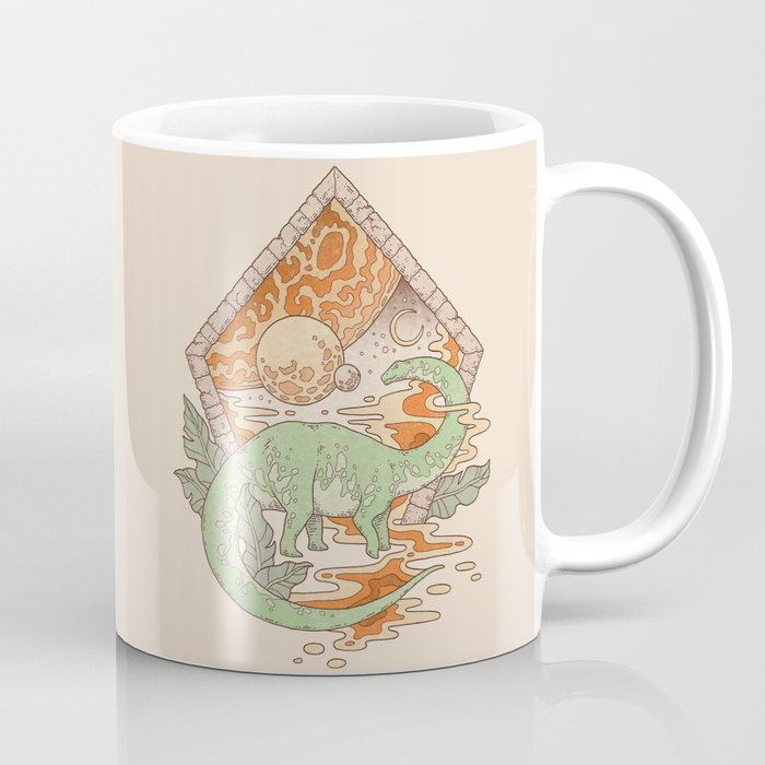 Aeon Archway: Apatosaurus | Dinosaur Science Fiction Art Coffee Mug Gallery Image 1