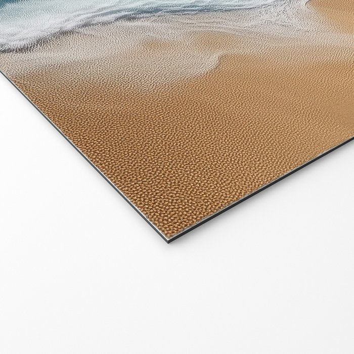 Surfers at Shore - Aerial Beach Photography Welcome Mat Gallery Image 2