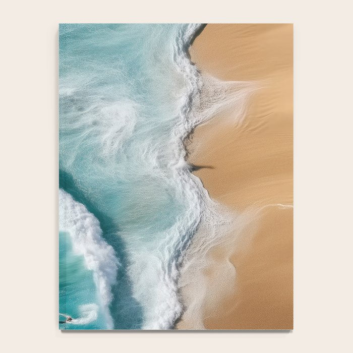 Surfers at Shore - Aerial Beach Photography Notebook Gallery Image 4