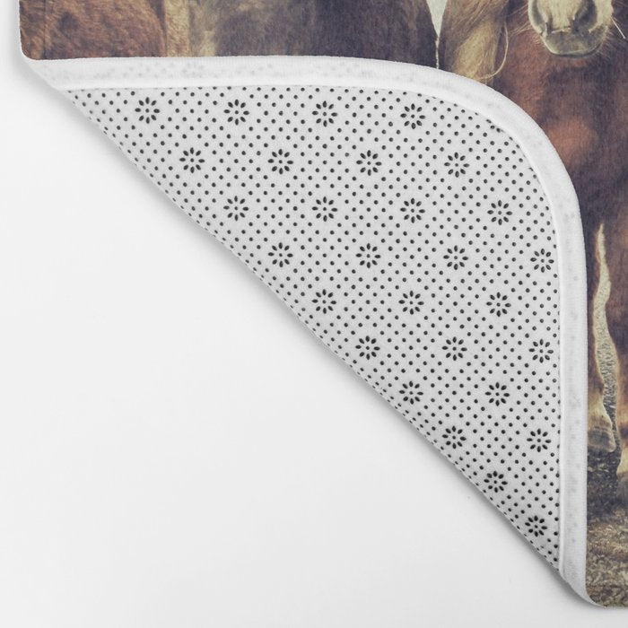 Horses Bath Mat Gallery Image 2
