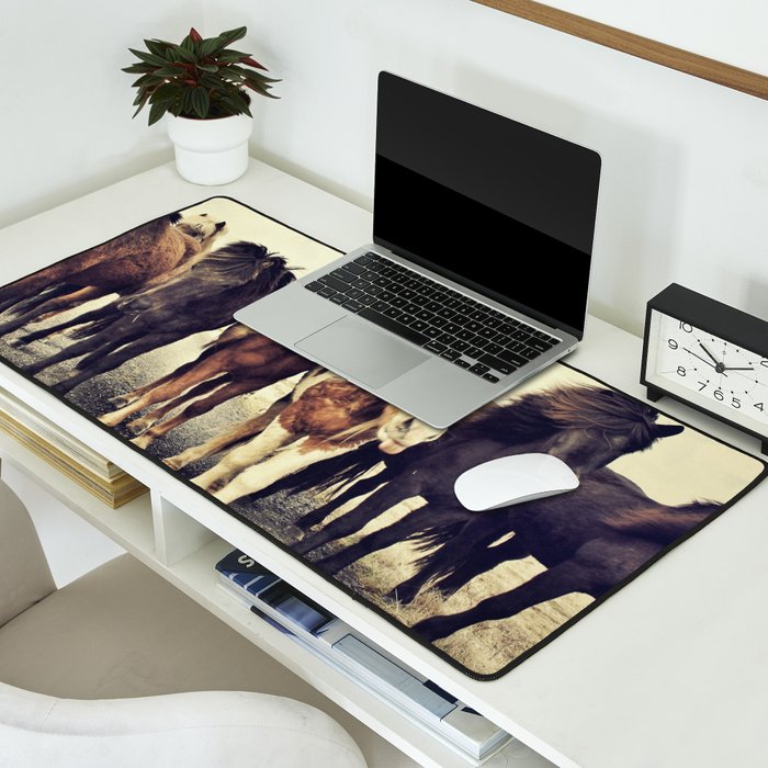 Horses Desk Mat Gallery Image 2