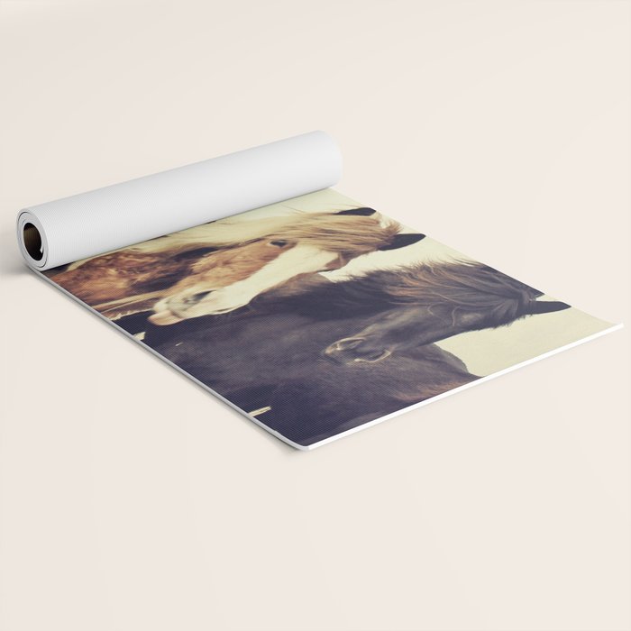 Horses Yoga Mat Gallery Image 2