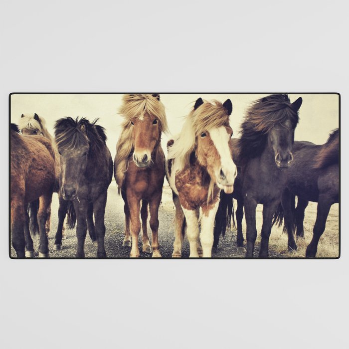 Horses Desk Mat Gallery Image 3