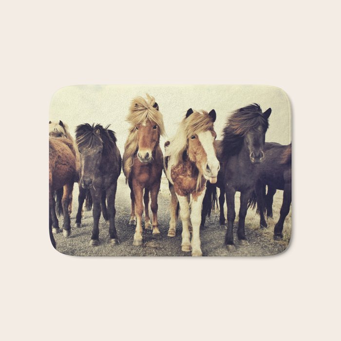 Horses Bath Mat Gallery Image 1