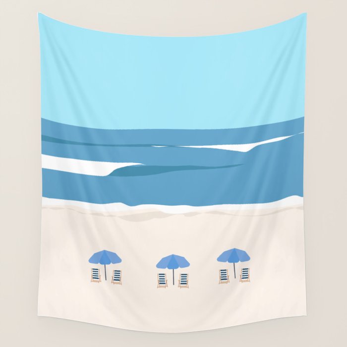 Hilton Head Island Summer Wall Tapestry Gallery Image 1