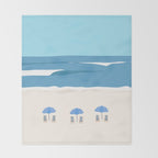 Hilton Head Island Summer Throw Blanket Gallery Image 2