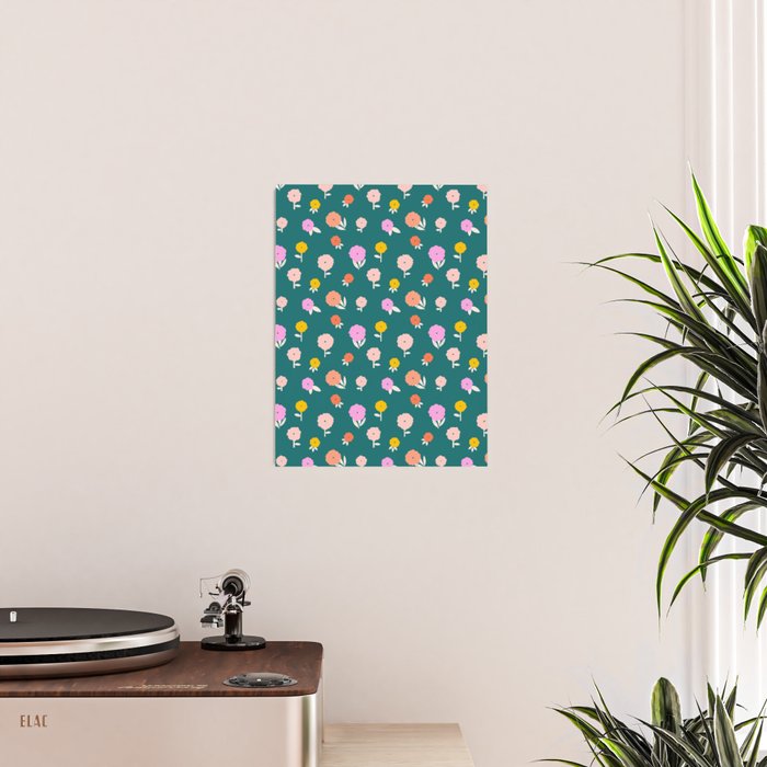 Holiday Blooms Pattern Poster Gallery Image 2