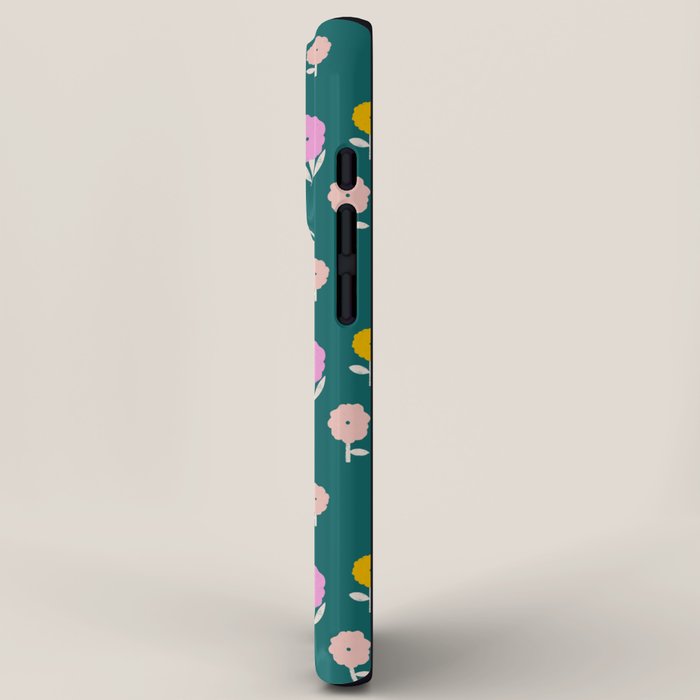 Holiday Blooms Pattern iPhone Case Gallery Image 2