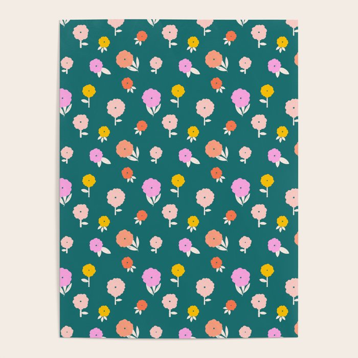 Holiday Blooms Pattern Poster Gallery Image 4
