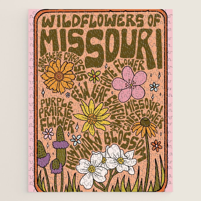 Missouri Wildflowers Jigsaw Puzzle Gallery Image 1