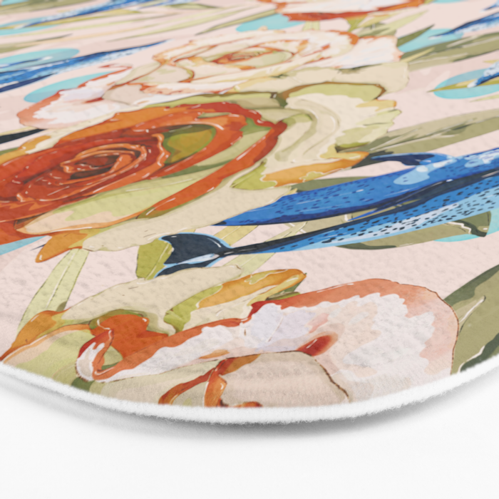 Dolphin Eternal Spring Charm Bath Mat Gallery Image 3