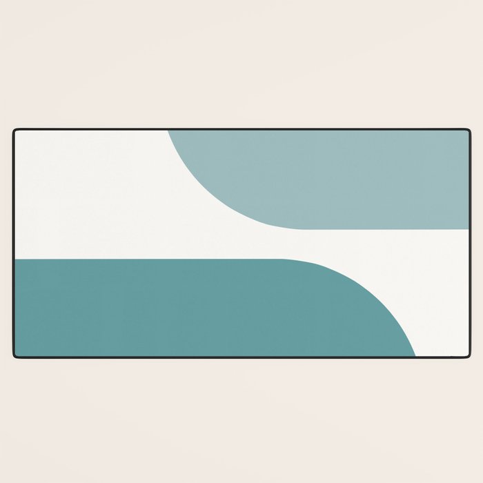 Modern Minimal Arch Abstract XX Desk Mat Gallery Image 3