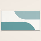 Modern Minimal Arch Abstract XX Desk Mat Gallery Image 3