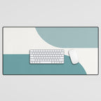 Modern Minimal Arch Abstract XX Desk Mat Gallery Image 1