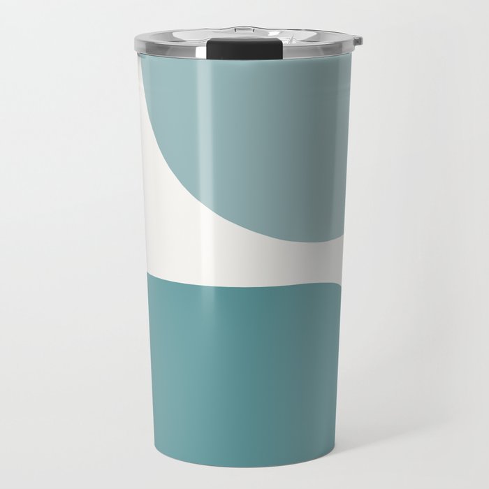Modern Minimal Arch Abstract XX Travel Mug Gallery Image 1