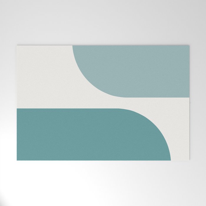 Modern Minimal Arch Abstract XX Welcome Mat Gallery Image 1