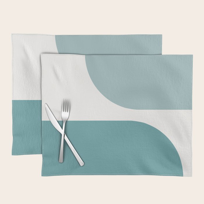 Modern Minimal Arch Abstract XX Placemat Gallery Image 1