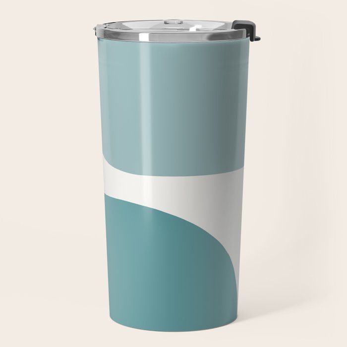 Modern Minimal Arch Abstract XX Travel Mug Gallery Image 2