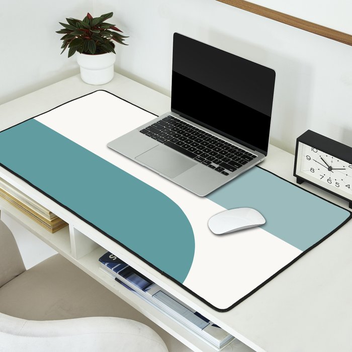 Modern Minimal Arch Abstract XX Desk Mat Gallery Image 2