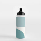 Modern Minimal Arch Abstract XX Water Bottle Gallery Image 2