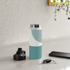 Modern Minimal Arch Abstract XX Water Bottle Gallery Image 4