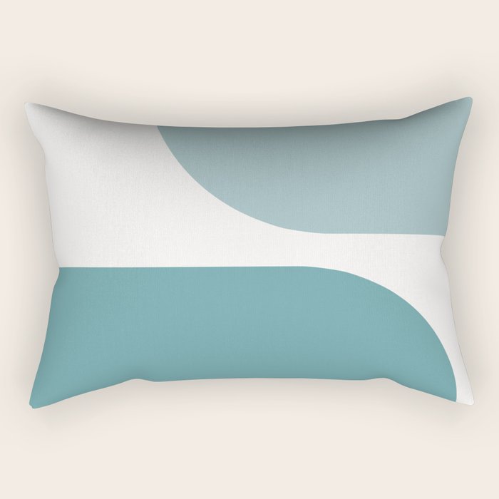 Modern Minimal Arch Abstract XX Rectangular Pillow Gallery Image 2