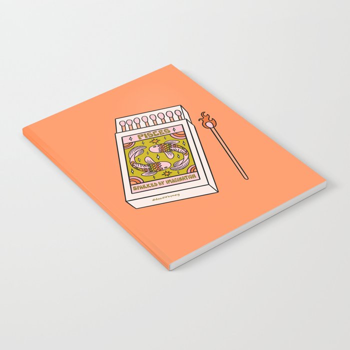Pisces Matchbox Notebook Gallery Image 2