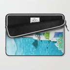 Greek Landscape #painting #travel #greece Laptop Sleeve Gallery Image 2
