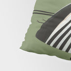 Striped Bird Pair Pillow Sham Gallery Image 4